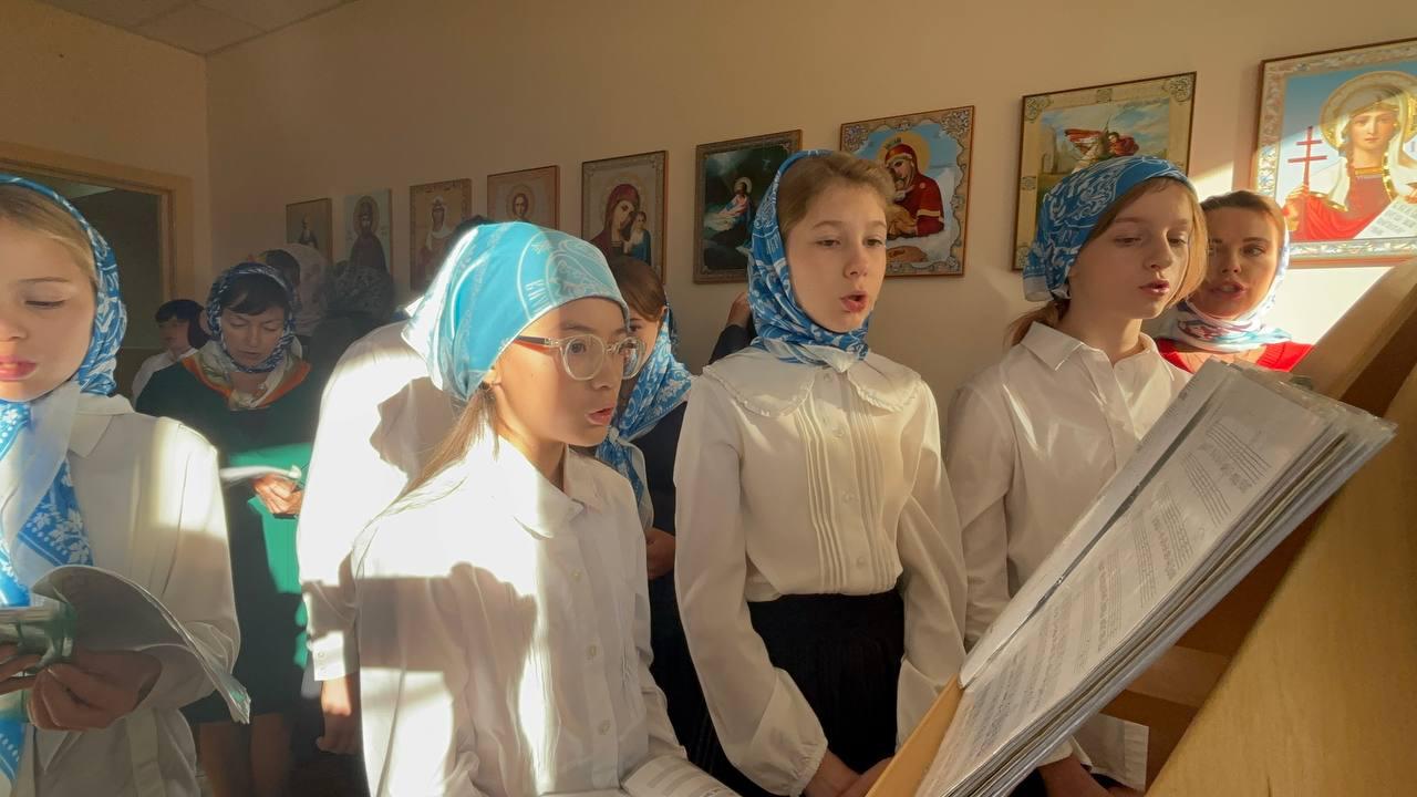 В день памяти святых Веры, Надежды, Любви и матери их Софии в домовом храме была отслужена Божественная Литургия