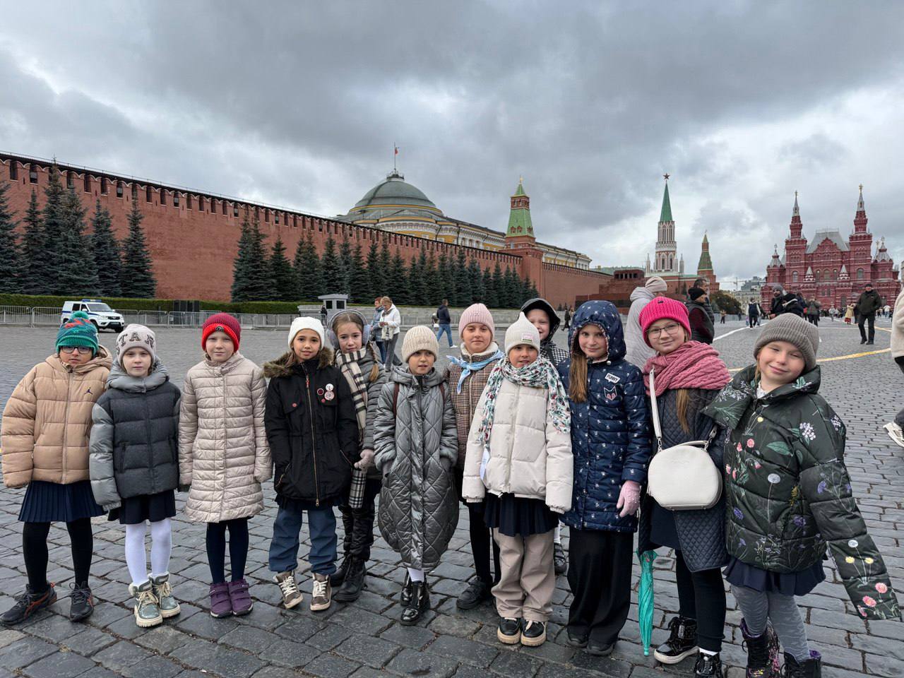 Гимназисты 3А класса отправились в самое сердце Москвы