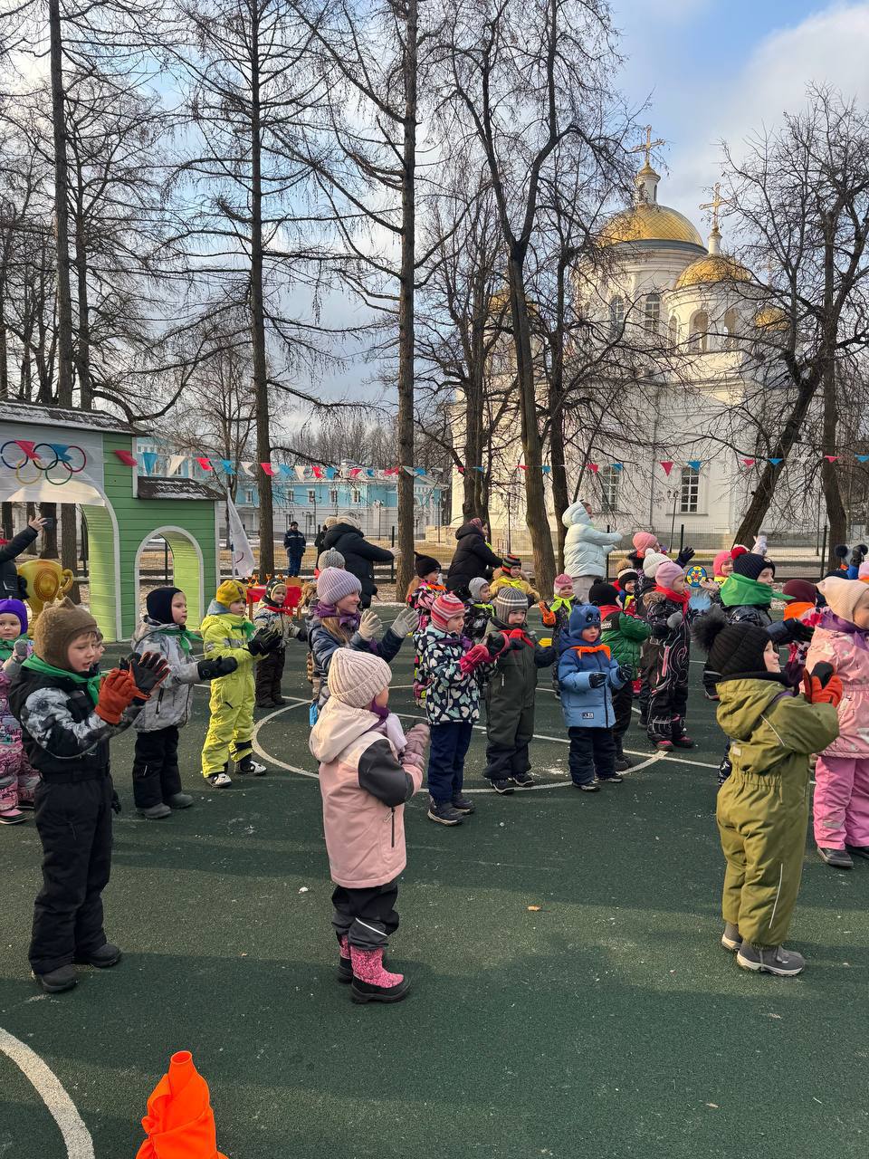 Зимняя олимпиада в "Васильках"