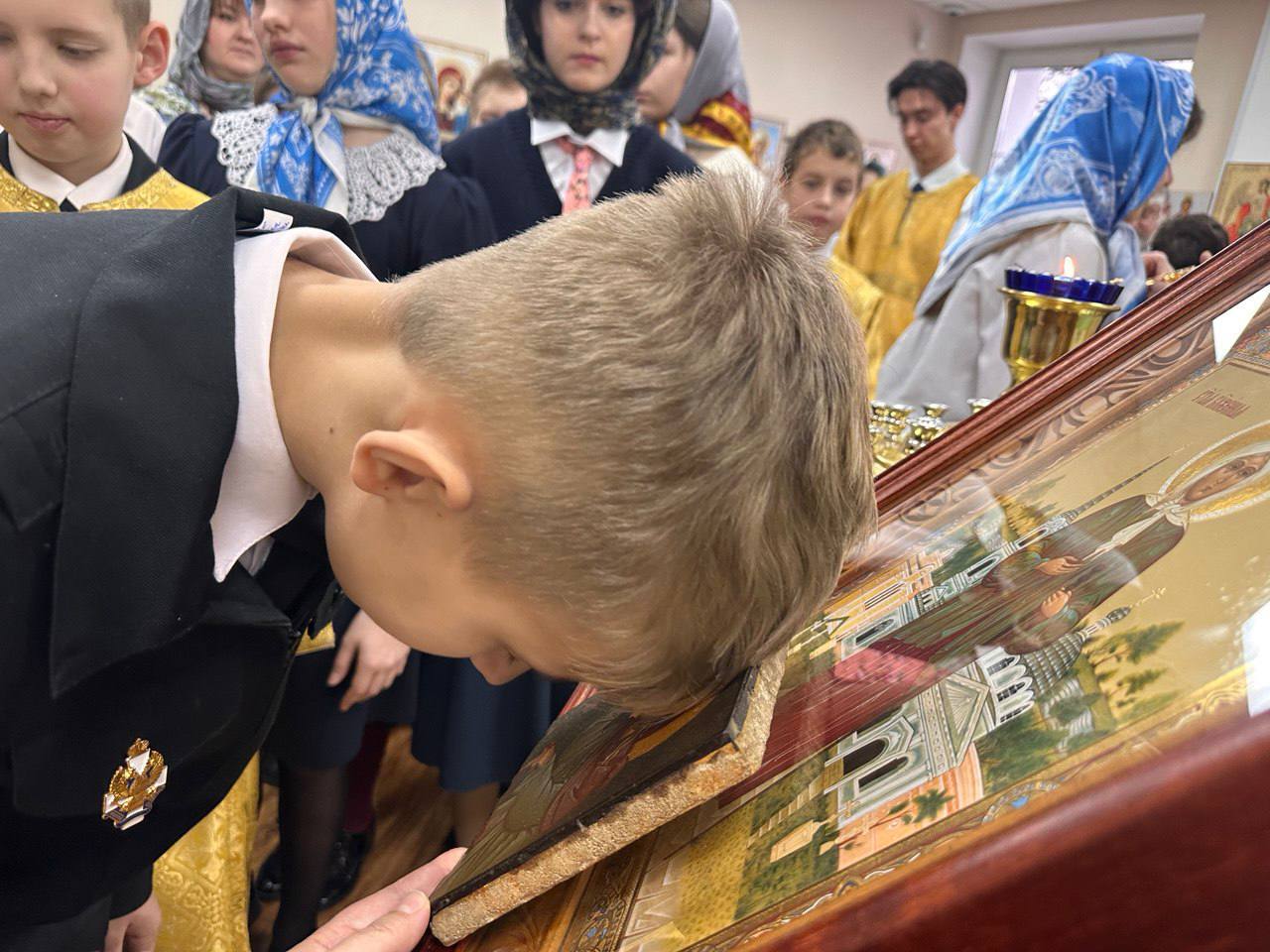 Божественная Литургия в домовом храме