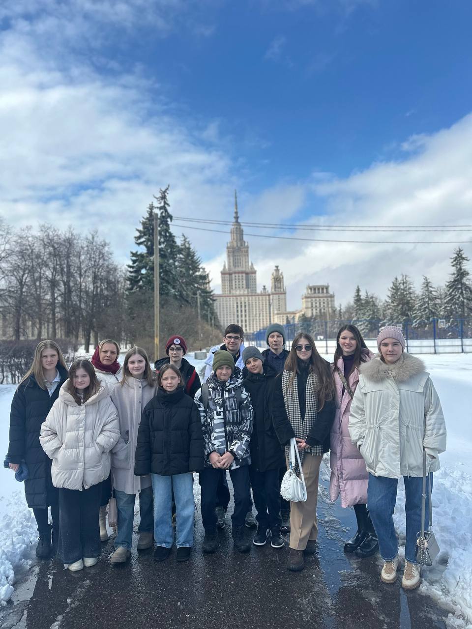 Экскурсия в МГУ